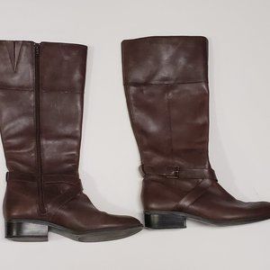 RALPH LAUREN Women's Maryann Wide-Calf Riding Boot